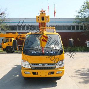 藍(lán)牌5噸汽車(chē)吊 福田